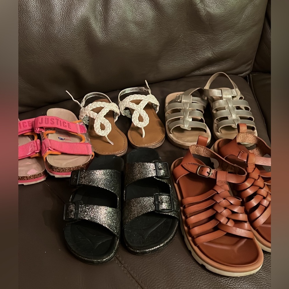 Size 13 sandals lot